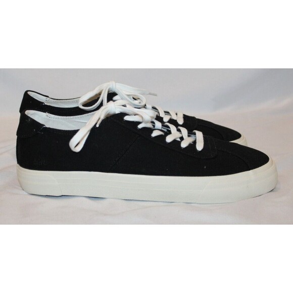 Madewell Sidewalk Canvas Shoes Low Top Sneakers Black Size‎ Men’s 10.5 NEW! main image 6